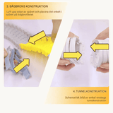 Engineering Car Track - Konstruierbare Rennstrecke mit Mini-Engineering Cars für Kinder