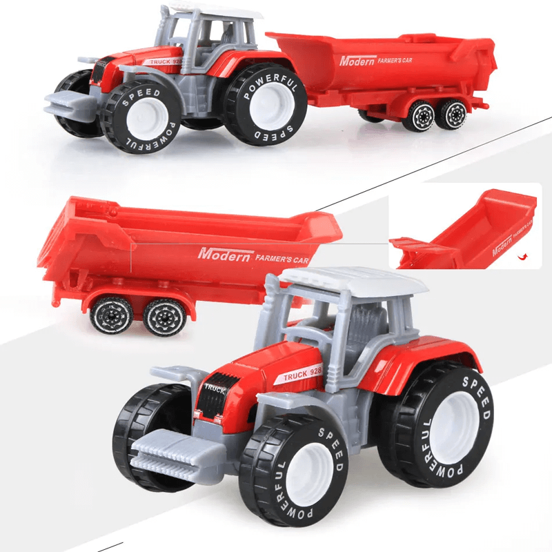 Lernspielzeug Bauernhof Auto - Ungiftiges Material, kreatives Spiel