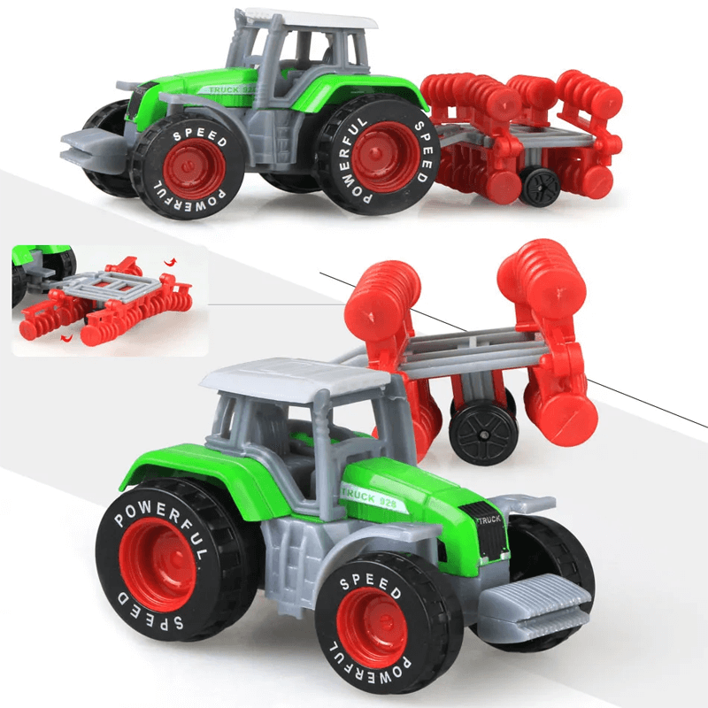 Lernspielzeug Bauernhof Auto - Ungiftiges Material, kreatives Spiel