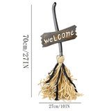 WitchGlide - Animierter Hexenbaum Halloween Dekoration mit Sound und LED Lichtern