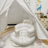 BabyNest – Aufblasbarer Babysitz aus PVC zum Füttern, Baden und Spielen