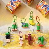 RotBox - 24 Italienische Mindrot Charaktere Schlüsselanhänger & Sammlerfiguren in Mystery Box