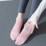 EaseMotion - Atmungsaktive, rutschfeste Yoga-Socken mit weichem Griff & Ventilierender Komfort