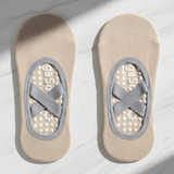 GripFlow - Rutschfeste Yoga- und Pilates-Socken mit atmungsaktivem Komfort & Stabiler Grip