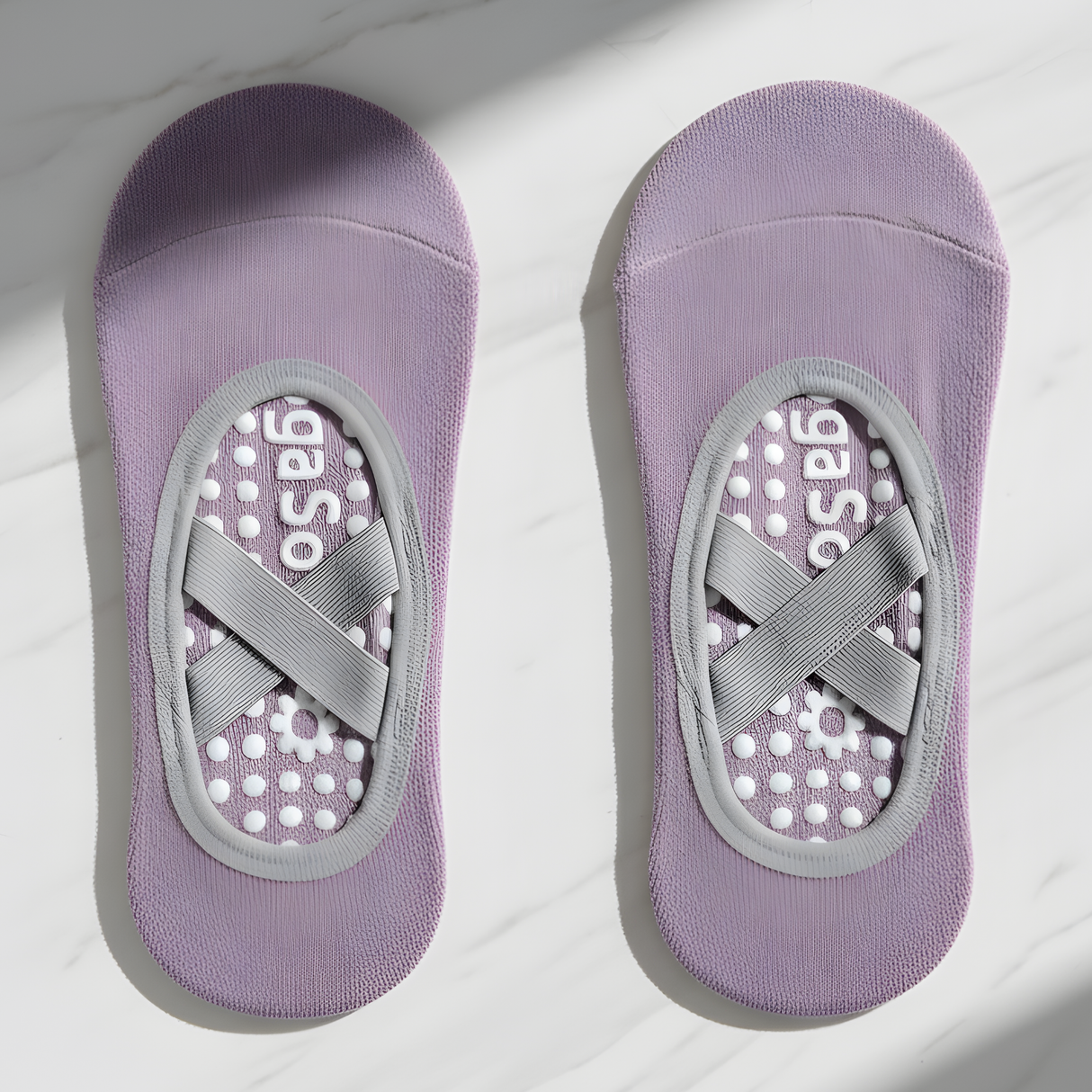GripFlow - Rutschfeste Yoga- und Pilates-Socken mit atmungsaktivem Komfort & Stabiler Grip