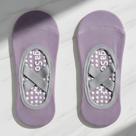 GripFlow - Rutschfeste Yoga- und Pilates-Socken mit atmungsaktivem Komfort & Stabiler Grip
