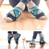 FlexStep - Rutschfeste Yoga-Socken mit atmungsaktivem Lycra & Extra Stabilität für Pilates, Tanz und Fitness