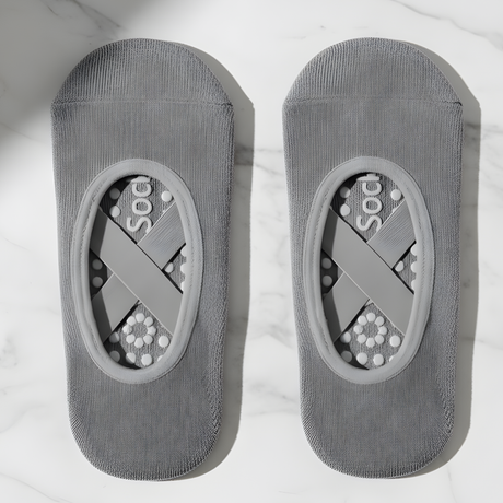 GripFlow - Rutschfeste Yoga- und Pilates-Socken mit atmungsaktivem Komfort & Stabiler Grip