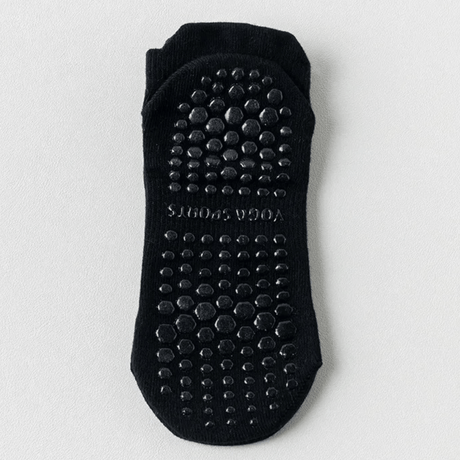 EaseMotion - Atmungsaktive, rutschfeste Yoga-Socken mit weichem Griff & Ventilierender Komfort
