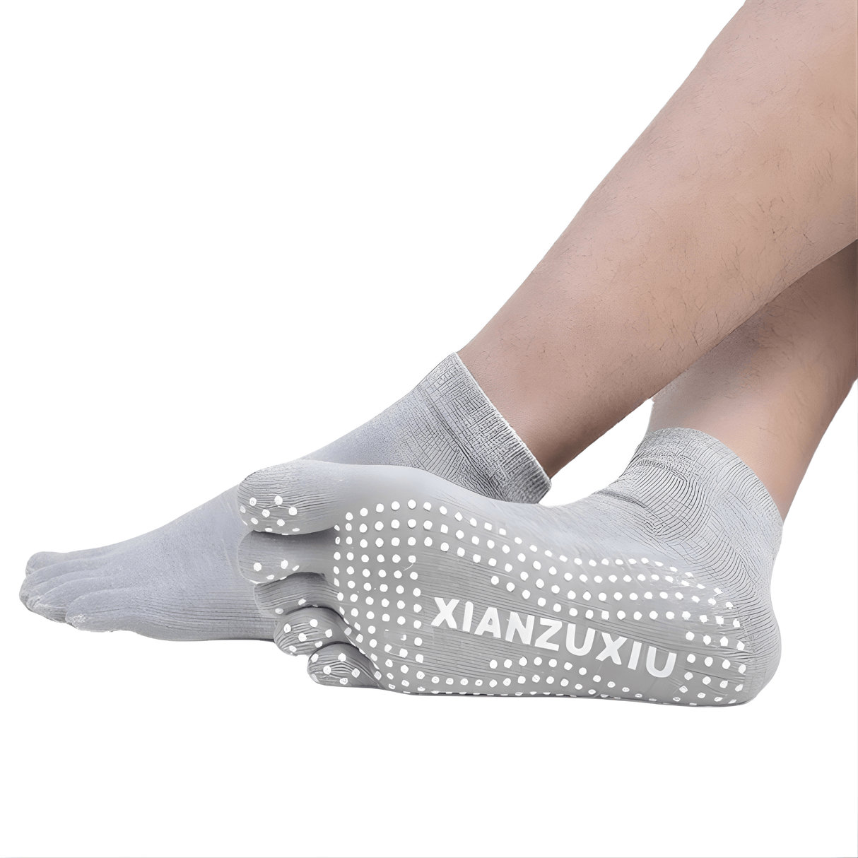 SoftGrip - Rutschfeste Fünf-Zehen-Socken für Yoga, Pilates & Übung