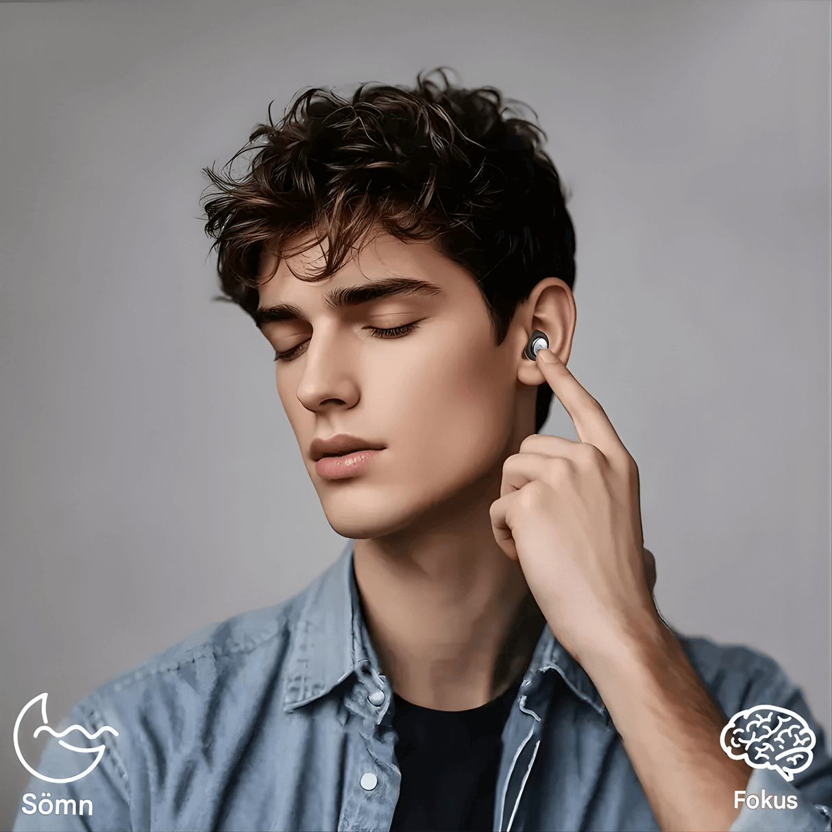 SilenEase - Weiche wiederverwendbare Silikon Ohrstöpsel für Schlaf, Reisen & Konzentration