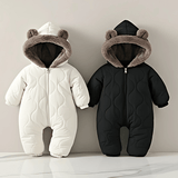 SnugCub - Baby Winteroverall mit Fleece-Futter, Kapuze & Warmer Komfort