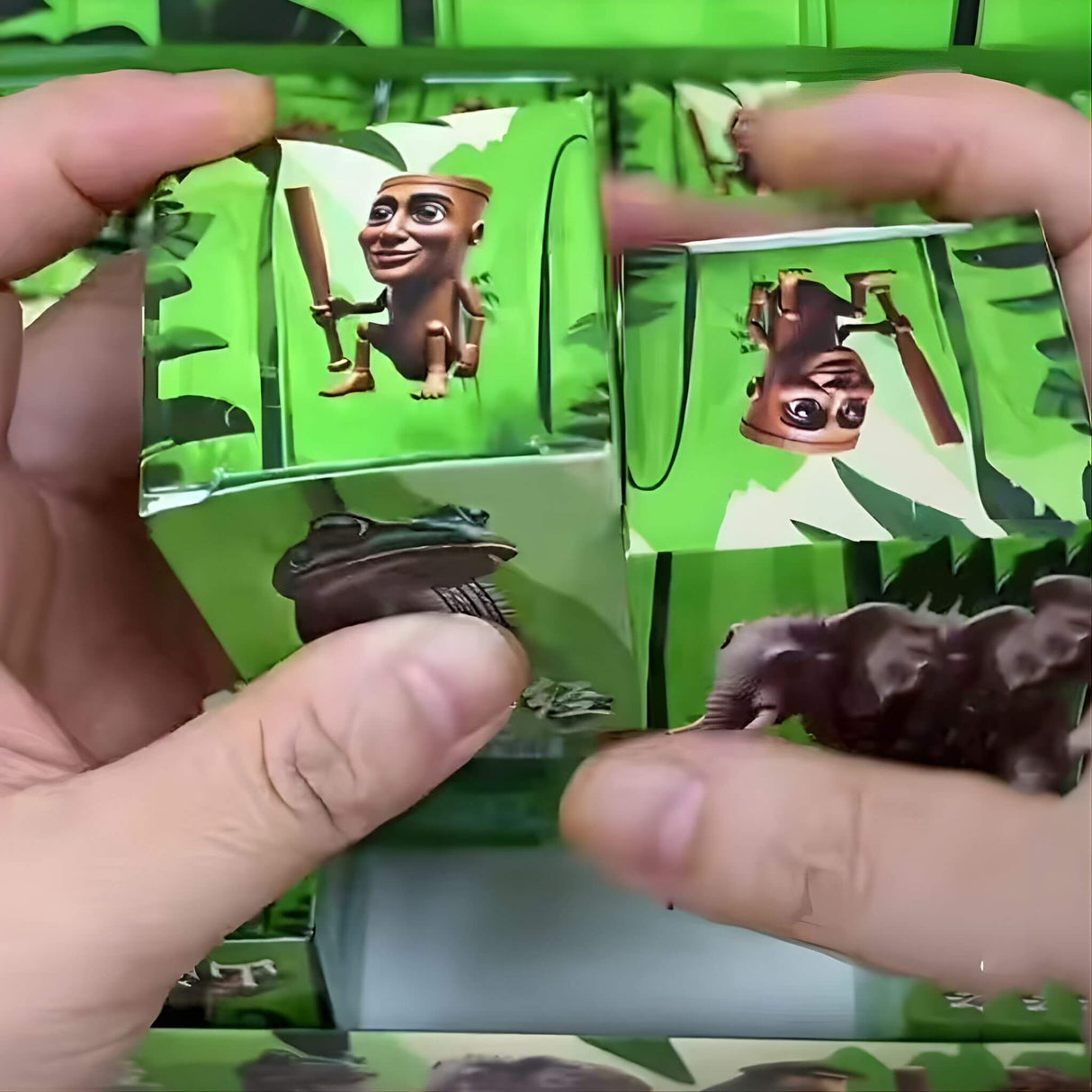 BlinkBox - 24 italienische Mindrot Blind Box Figuren & Schlüsselanhänger im Mystery Collector's Set