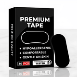 SilentSeal - Hautfreundliches Anti-Schnarch-Mundband & für die Nasenatmung im Schlaf und in Ruhe