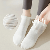 EaseMotion - Atmungsaktive, rutschfeste Yoga-Socken mit weichem Griff & Ventilierender Komfort