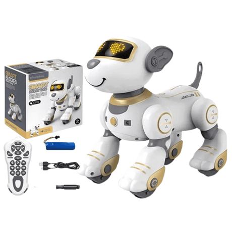 Intelligenter Roboterhund für Kinder - elektronisches, tanzendes und programmierbares Spielzeug