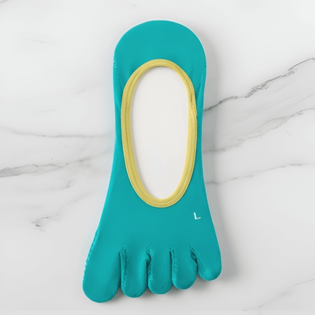 YogiGrip - Five Toe Yoga Socken mit Anti-Rutsch & Atmungsaktiver Komfort für Frauen
