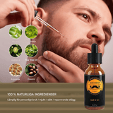 BeardMaster - 6-in-1-Bartpflege-Set für Männer mit Öl, Balsam, Kamm, Bürste & Schere