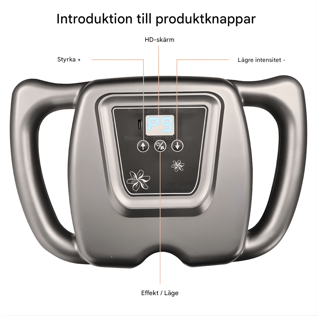 MyoRelief - Professionelles Muskelmassagegerät mit 16 Massageköpfen & 9 Modi für tiefere Erholung