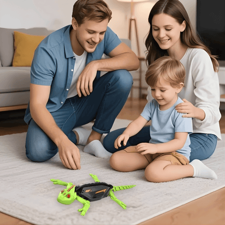 CrawlBot - Ferngesteuerter Wandklettergecko & Kakerlaken-Spielzeug mit LED-Licht & Wiederaufladbare Batterie für Kinder