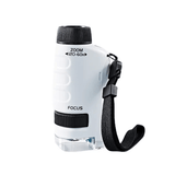 Tragbares Kindermikroskop Spielzeug - Vergrößerung 60X-120X mit LED