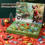 DinoBlaze - Weihnachtskalender mit Dinosauriern | 24 Überraschungen mit brillanten & klassischen Dinosauriern für Kinder