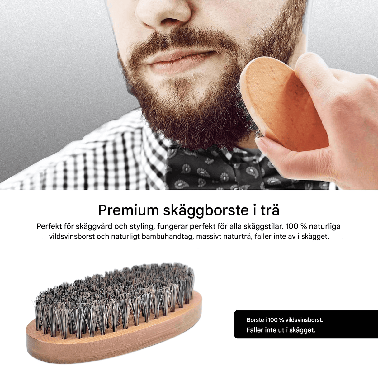 BeardMaster - 6-in-1-Bartpflege-Set für Männer mit Öl, Balsam, Kamm, Bürste & Schere