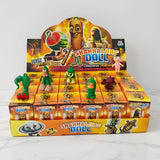 RotBox - 24 Italienische Mindrot Charaktere Schlüsselanhänger & Sammlerfiguren in Mystery Box