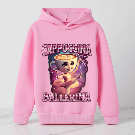 GiggleWear - Hoodie mit italienischen Mindrot-Figuren für Kinder & Erwachsene