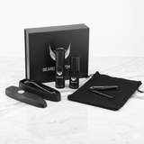 BeardForge – Bartwuchs-Set für Männer mit Rasierer, Serum, Desinfektionsspray und Kamm