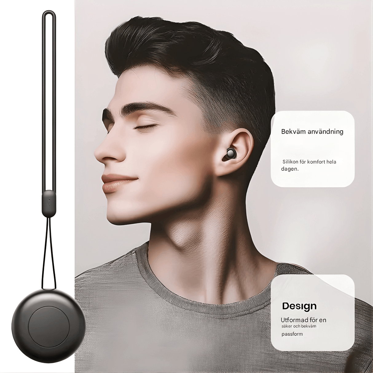 SilenEase - Weiche wiederverwendbare Silikon Ohrstöpsel für Schlaf, Reisen & Konzentration