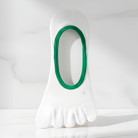 YogiGrip - Five Toe Yoga Socken mit Anti-Rutsch & Atmungsaktiver Komfort für Frauen