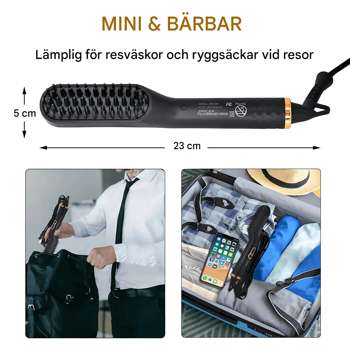 BeardPulse - Bartstyler & Pflegeset mit Öl, Balsam, Kamm und E-Guide für Männer