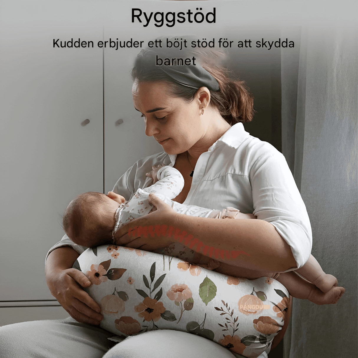 SoftCradle – Wissenschaftlich entwickeltes multifunktionales Stillkissen mit 30° Neigung und ergonomischer Unterstützung für Kind und Mutter
