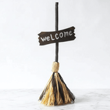 WitchGlide - Animierter Hexenbaum Halloween Dekoration mit Sound und LED Lichtern