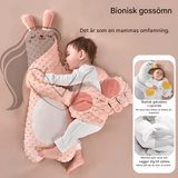 CuddleNest - Multifunktionale Baby-Schlafpuppe mit Sicherheit, Wärme, Musik und flatternden Fingern