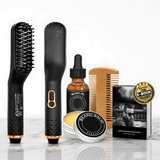 BeardPulse - Bartstyler & Pflegeset mit Öl, Balsam, Kamm und E-Guide für Männer