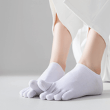 FlexiToe - 5 Paar rutschfeste Yoga- und Pilates-Socken mit fünf Zehen & Bequeme Passform für Tanz und Training