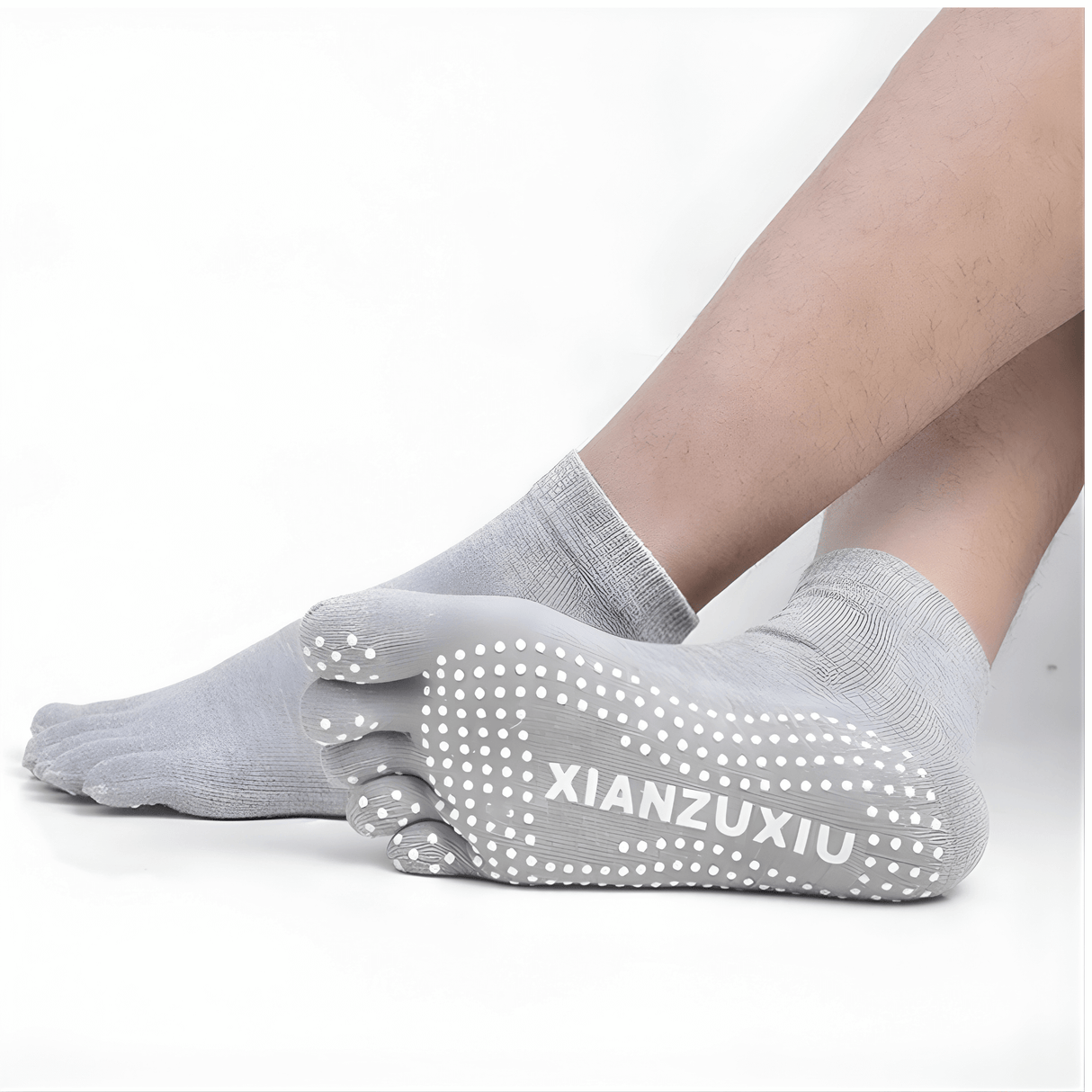 SoftGrip - Rutschfeste Fünf-Zehen-Socken für Yoga, Pilates & Übung