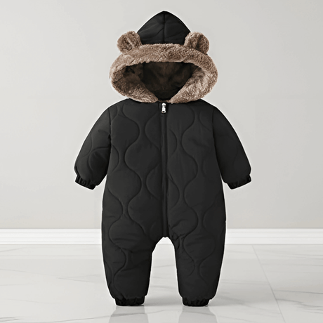 SnugCub - Baby Winteroverall mit Fleece-Futter, Kapuze & Warmer Komfort