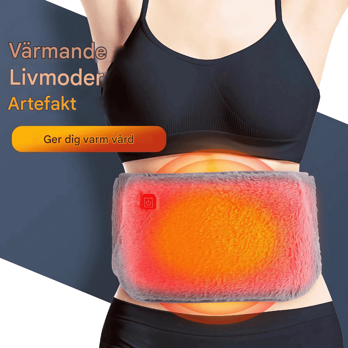 WarmEase - USB-Elektroheizgürtel für Hand- und Taillenwärme, Schmerzlinderung & Thermischer Komfort