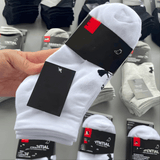 FlexWeave - 6er-Pack Unisex-Baumwoll-Sport-Socken für alle Jahreszeiten