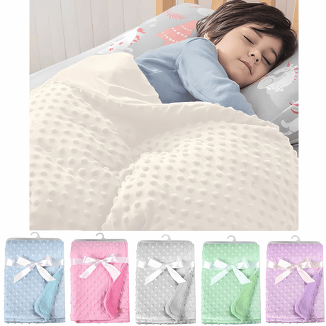 HushBlanket - Weiche und warme Fleece-Babydecke mit Thermoeffekt für Neugeborene und Kleinkinder