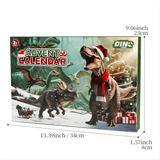 DinoBlaze - Weihnachtskalender mit Dinosauriern | 24 Überraschungen mit brillanten & klassischen Dinosauriern für Kinder