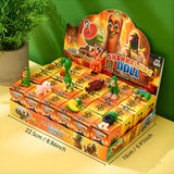 RotBox - 24 Italienische Mindrot Charaktere Schlüsselanhänger & Sammlerfiguren in Mystery Box