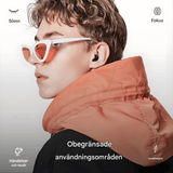 SilenEase - Weiche wiederverwendbare Silikon Ohrstöpsel für Schlaf, Reisen & Konzentration