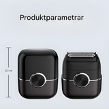 TrimPro - Tragbarer Elektrorasierer mit 4-Klingen-System & Waschbares Design für Körper und Gesicht