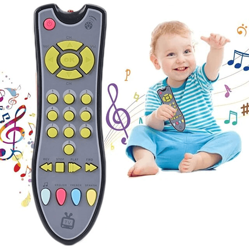 Babyspielzeug TV-Fernbedienung - Musikalisch & Lehrreich für Babies