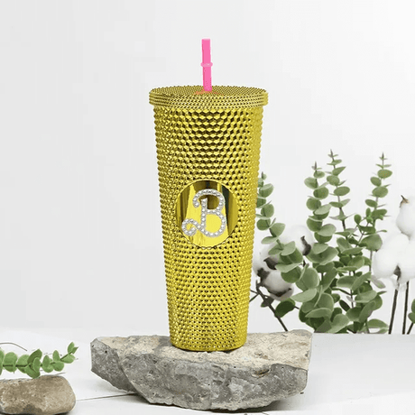 Wiederverwendbarer Becher mit Strohhalm 710ml