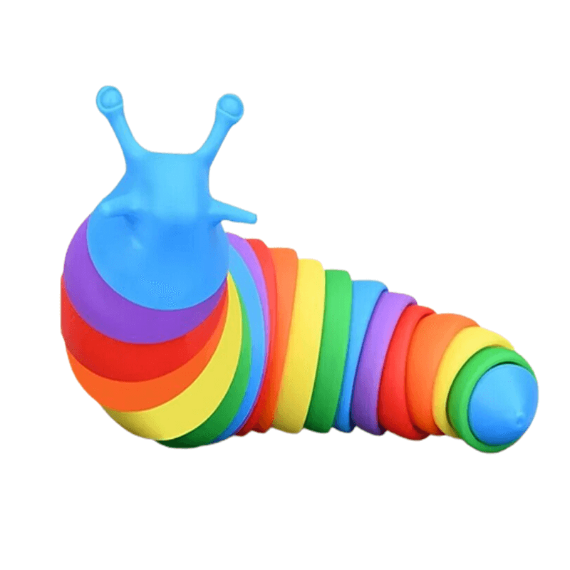 3D Bunte Schnecke Anti-Stress Spielzeug - Kreative und entspannende Aktivität